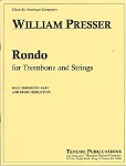 Rondo . Trombone and Piano . Presser