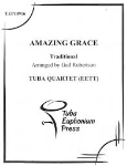 Amazing Grace . Tuba Quartet . Traditional