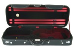 CA1814-BLK "Tempo" Classic Viola Case (15-16.5") w/Black and Red interior . Eastman