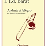 Adante and Allegro . Trombone or Baritone and Piano . Barat