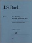 Notebook for Anna Magdalena Bach . Piano . Bach