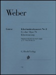 Concerto No.2 in E Flat Major . Clarinet and Piano . Weber