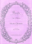 Rondo (from sonatina op.36 no.5) . Flute Trio . Clementi