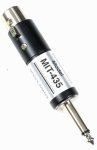 MIT-435 Microphone Impedance Transformer (XLR3F to 1/4 in TS) . Hosa