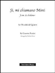 Si, Mi Chiamano Mimi . Woodwind Quintet