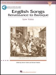 English Songs(renaissance to baraque) (low voice) w/CD . Vocal Collection . Various