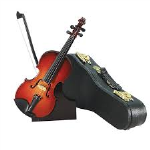 Aim 27800 Mini Violin w/ Case (7")