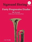 Progressive Etudes (40) w/CD w/MP3 Audio . Trumpet . Hering