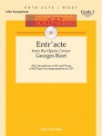 Entr'acte from the opera Carmen w/CD . Alto Saxophone and Piano . Bizet