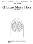 O Lord Most Holy (panis angelicus) . high and Low Voice Duet in G . Franck