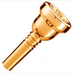 Griego MPC's BGPGP Gerry Pagano Bass Trombone Mouthpiece (Gold Plated) . Griego