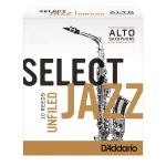 RSJASU Select Jazz Alto Saxophone Reeds (box of 10) . Rico