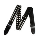 D38-19BK Grommet Guitar Strap (black) . Dunlop