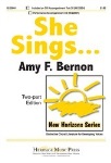 She Sings . Choir (2-part) . Bernon
