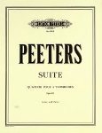 Suite Op.82 . Trombone Quartet . Peeters