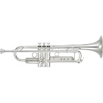 YTR-8335IIRS Custom Xeno Series Bb Trumpet Outfit (reversed leadpipe) . Yamaha