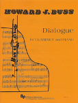 Dialogue . Clarinet and Piano . Buss