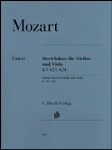 String Dues . Violin and Viola . Mozart