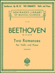 Romances (2) . Violin and Viola . Beethoven