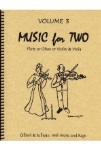 Music for Two v.3 . Flute or Oboe or Violin and Viola . Various