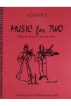 Music for Two v.5 . Flute or Oboe or Violin and Viola . Various