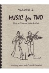 Music for Two v.2 . Flute or Oboe or Violin and Viola . Various