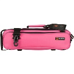 Pro-tec A308FX Deluxe Flute Case Cover w/Piccolo Pocket (fuchsia) . Protec