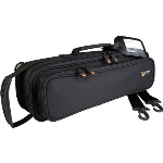 Pro-tec A308 Deluxe Flute Case Cover w/Piccolo Pocket (black) . Protec