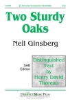Two Sturdy Oaks . Choir (SAB) . Ginsberg
