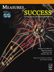 Measures of Success v.2 w/CD . Baritone Saxophone . Various
