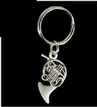 FPK558PW French Horn Keychain (pewter) . Harmony