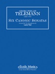 Six Canonic Sonatas . Saxophone Duet . Telemann