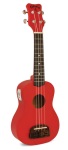 KT-STRD Soprano Ukulele w/Built in Tuner (red) . Kohala