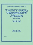 Progressive Studies (24) Op.33 . Flute . Anderson