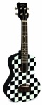 KT-STCB Soprano Ukulele w/Built in Tuner (checkered) . Kohala