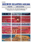 Belwin Master Solos (advanced, solo book) . Flute and Piano . Various