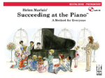 Succeeding at The Piano Recital Book Preperatory W/CD (2nd edition) . Piano . Marlais