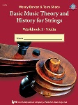 Basic Music Theory and History for Strings v1 . Viola . Various