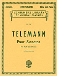 Sonatas (4) . Flute and Piano . Telemann