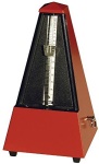 855201 Wooden Metromome w/Bell (dark red) . Wittner