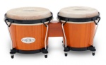 Toca Percussion 2100AMB Synergy Wood Bongos (amber finish) . Toca