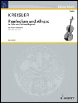 Praeludium and Allegro . Violin and Piano . Kreisler