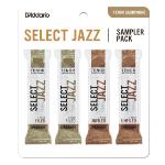 DSJ-K2M Select Jazz Tenor Saxophone Sampler Pack (2M,2H, filed/unfiled) . D'Addario