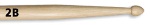 Vic Firth VF2B American Classic 2B Drum Sticks . Vic FIrth