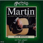 M170 Acoustic Guitar Strings (bronze, extra light) . Martin