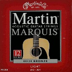 Martin Marquis M170012 Marquis 12-String Guitar Strings (80/20 Bronze, light) . Martin