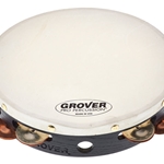 Grover T2/GSPH-WB Silver/ Bronze Tambourine w/ Bag