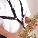 BG France S43SH Saxophone Harness (Men XL, snap hook) . BG