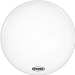 BD30MX1W MX1 White Marching Bass Drum Head (30") . Evans