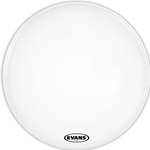 BD30MX2W MX2 White Marching Bass Drum Head (30") . Evans